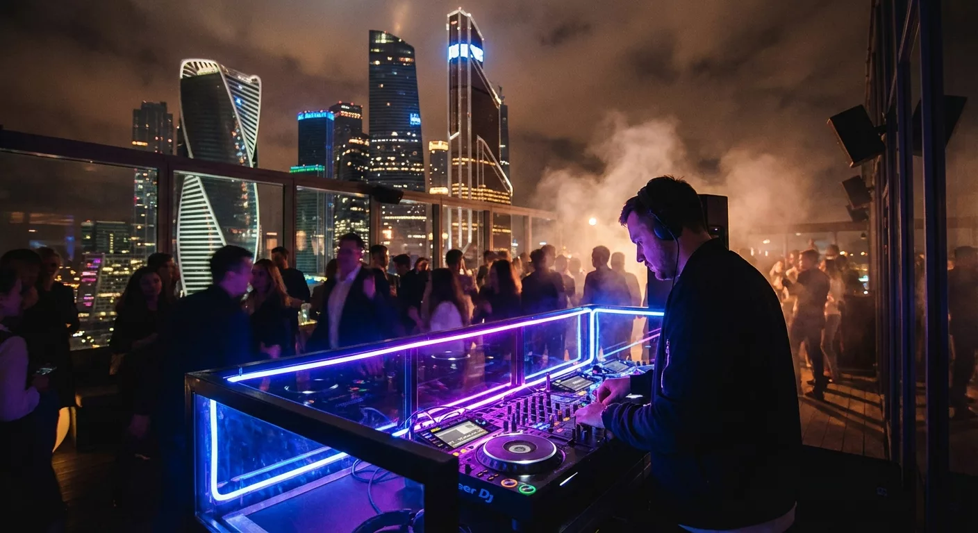 DJ вечеринка Москва-Сити